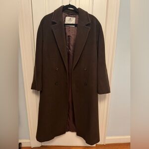 Aritzia Slouch Coat Size 2